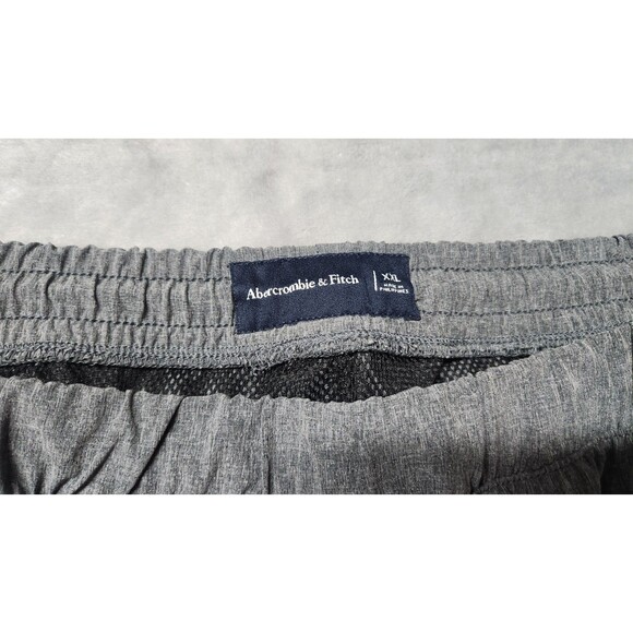 Abercrombie & Fitch Men's XXL Gray Mesh Pull On Athletic Shorts - Picture 5 of 8